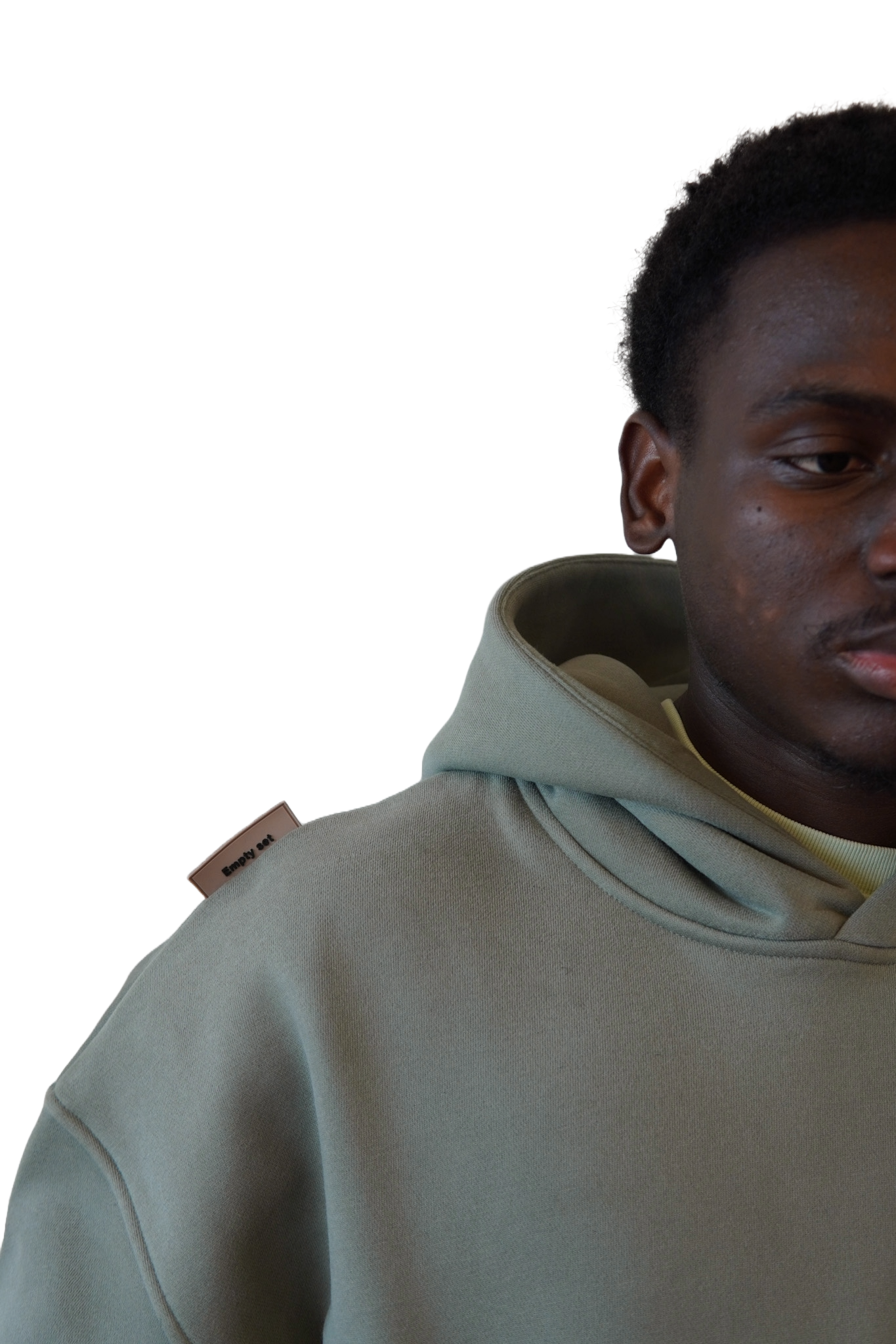 Hoodie in Verdigris