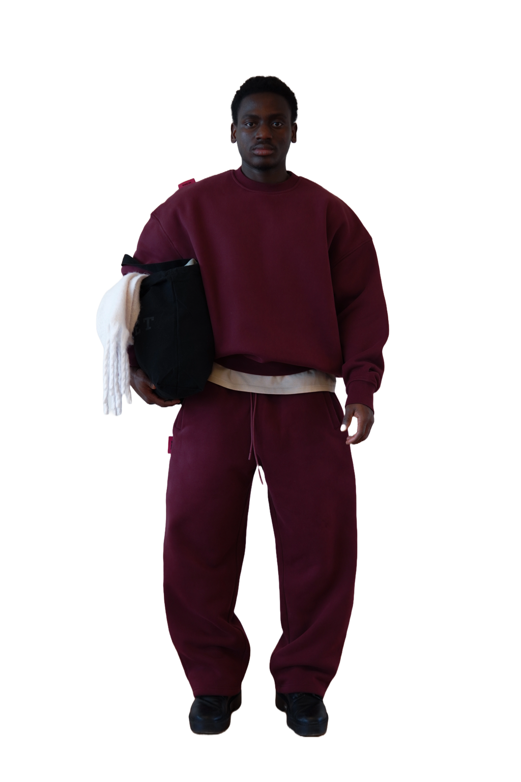 Sweatpant in Merlot