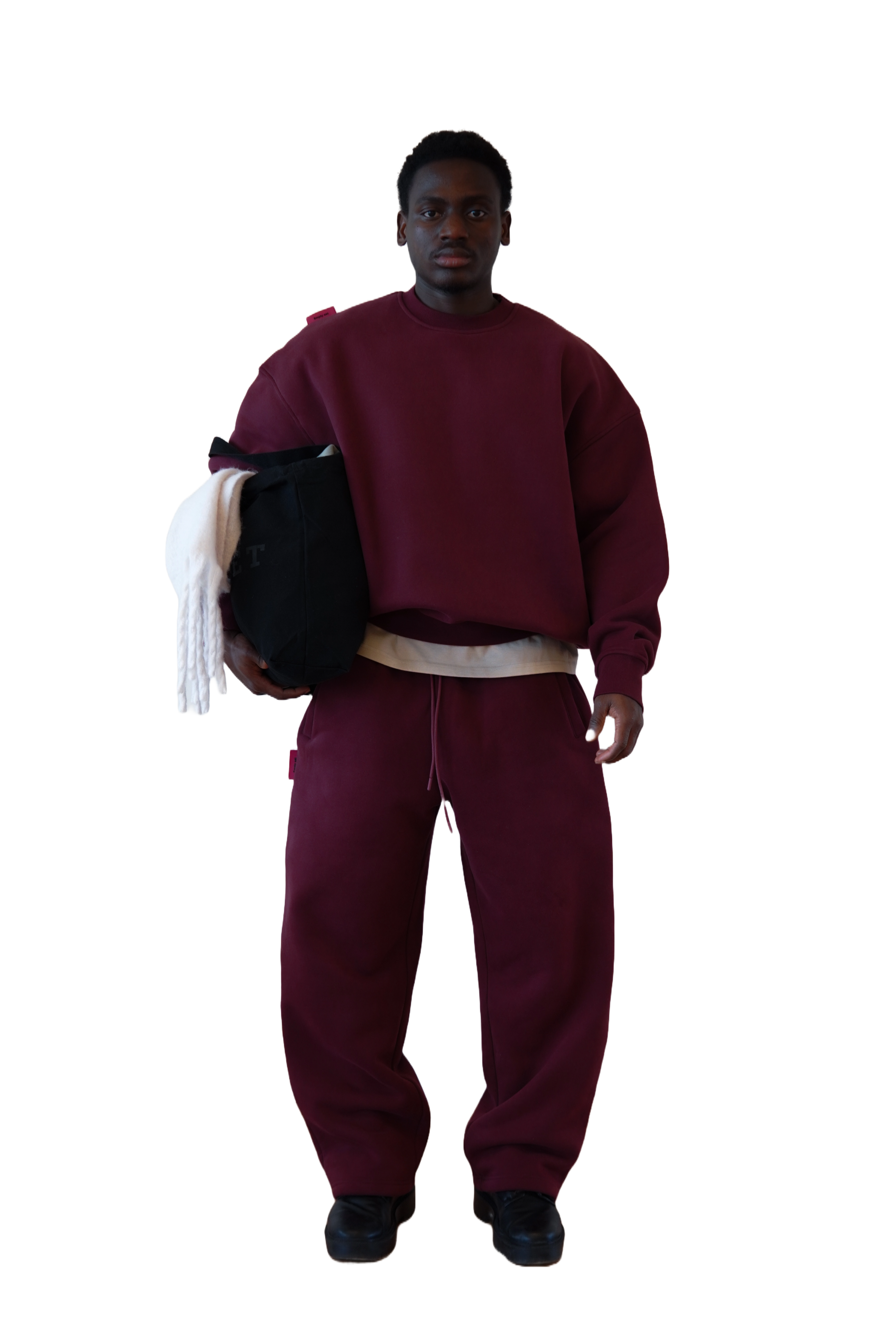 Sweatpant in Merlot