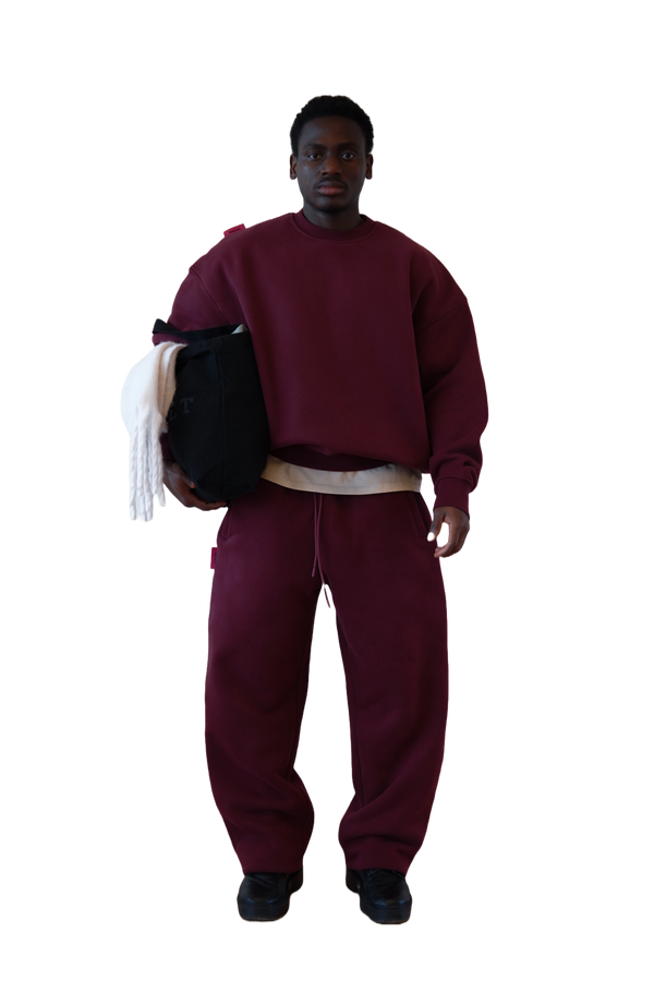 Sweatpant in Merlot