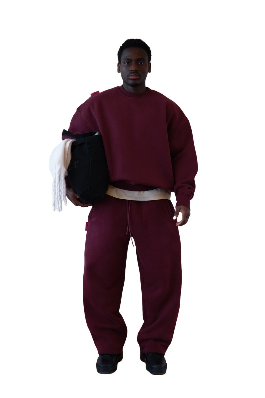 Sweatpant in Merlot
