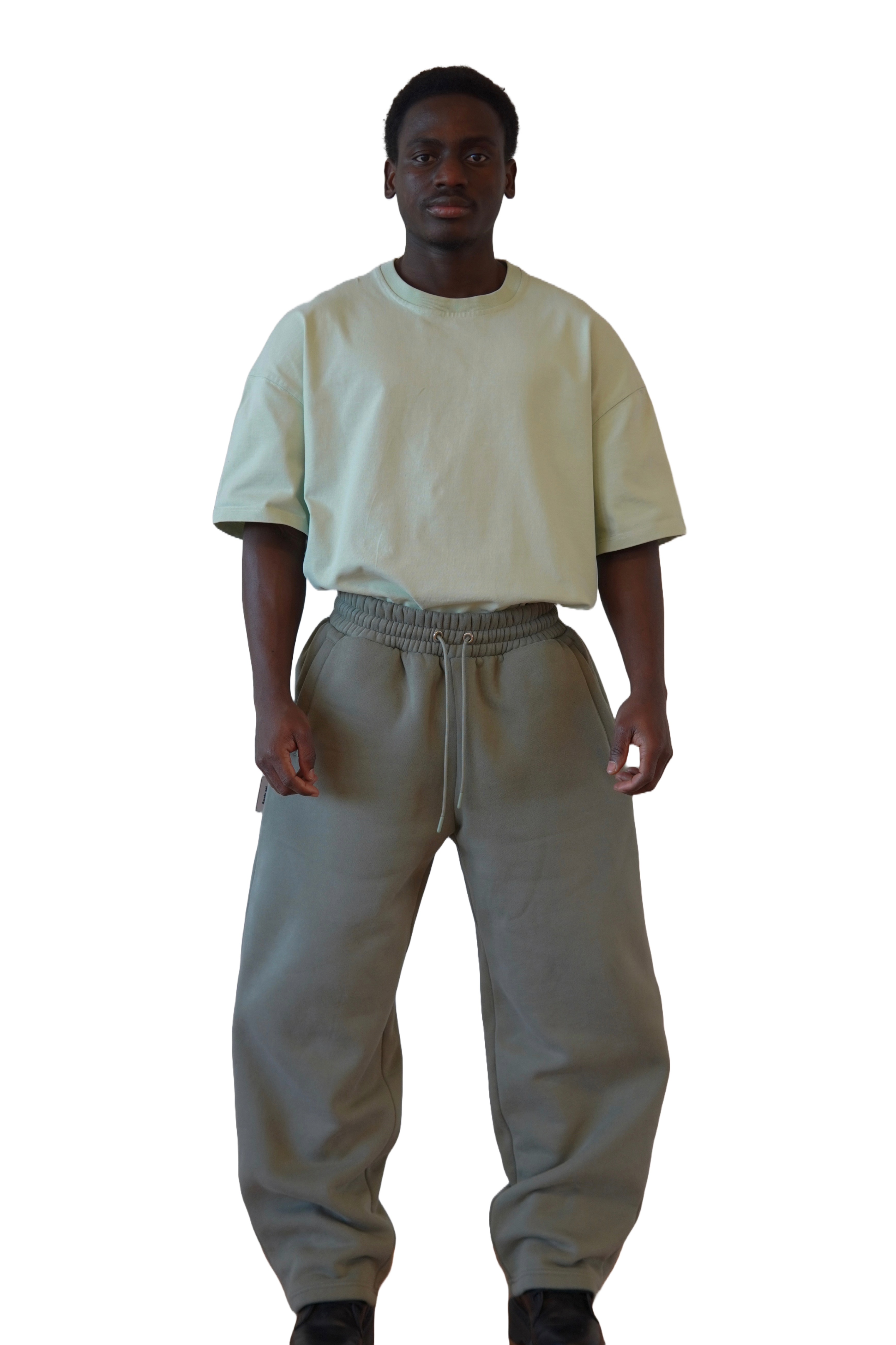 Sweatpants in Verdigris