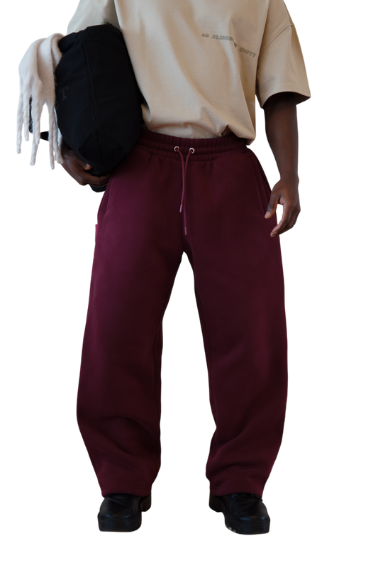 Sweatpant in Merlot