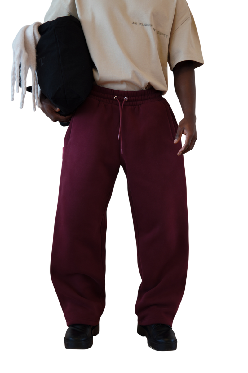Sweatpant in Merlot